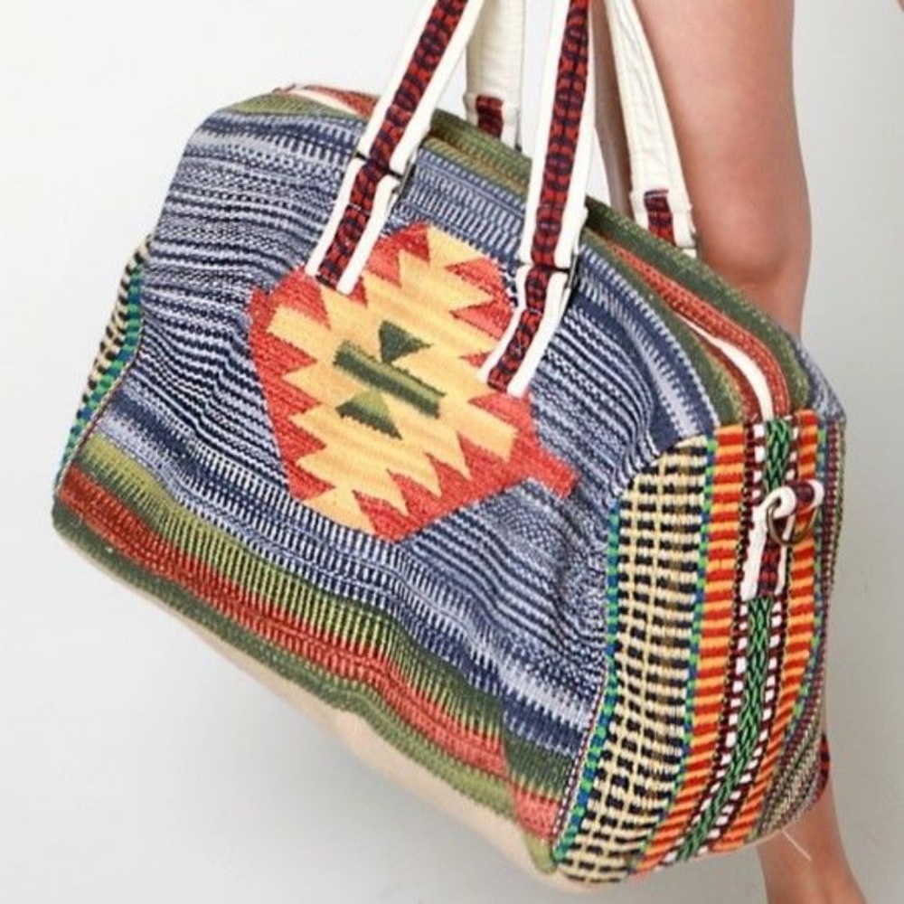 Boho weekender bag